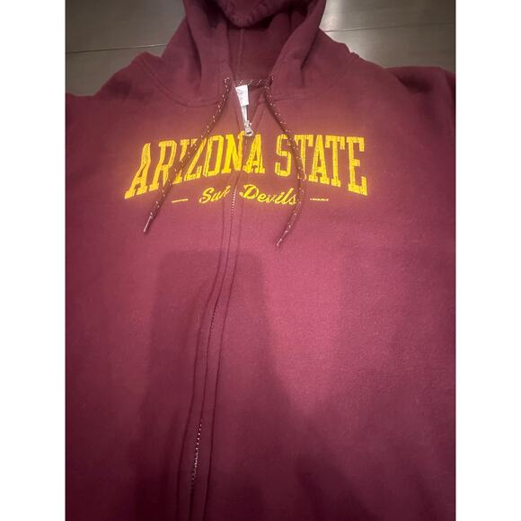 Arizona State Sun Devils zip up hoodie (2XL) - Picture 4 of 9
